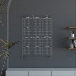 2025 Wall Calendar, Acrylic Yearly Vertically Calendar 2025, Large Acrylic Wall Planner, Acrylic Annual Calendar 2025, Yearly Planner Board