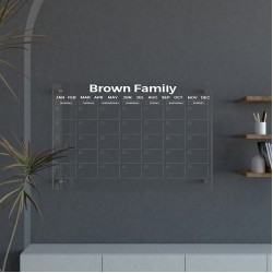 Personalized Acrylic Wall Calendar for Family, Monthly Dry Erase Board, Acrylic Wall Planner, Acrylic Calendar Personalized Acrylic Wall Calendar for Family, Monthly Dry Erase Board, Acrylic Wall Planner, Acrylic Calendar