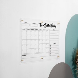 Large Acrylic Dry Erase Wall Calendar Monthly Calendar, Personalized Acrylic Wall Calendar Monthly Planner Large Acrylic Dry Erase Wall Calendar Monthly Calendar, Personalized Acrylic Wall Calendar Monthly Planner