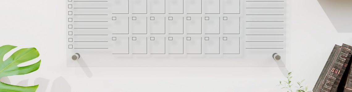 Acrylic Calendars Acrylic Calendars