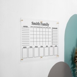 Acrylic Calendar, Family Calendar, Planner for Wall, Personalized Dry Erase Board For Wall, Custom Dry Erase Calendar, Wall Calendar Acrylic Calendar, Family Calendar, Planner for Wall, Personalized Dry Erase Board For Wall, Custom Dry Erase Calendar, Wall Calendar