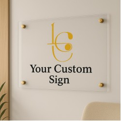 Personalized Acrylic Business Logo Sign, Custom Acrylic Office Sign Acrylic Office Door Sign, Clear Acrylic Business Sign, Office Wall Decor Personalized Acrylic Business Logo Sign, Custom Acrylic Office Sign Acrylic Office Door Sign, Clear Acrylic Business Sign, Office Wall Decor