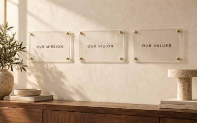 Mission Statement Wall Signs: Choose the Message Before the Material
