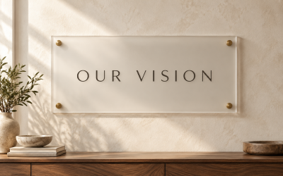 Vision Statement Wall Displays: Make a Future-Facing Message Readable